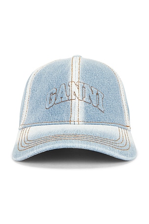 Washed Denim Cap Ganni
