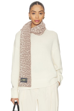Graphic Knit Scarf Ganni