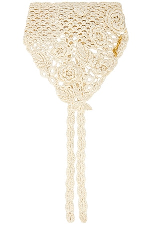 Crochet Head Scarf Ganni