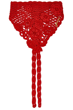 Crochet Head Scarf Ganni