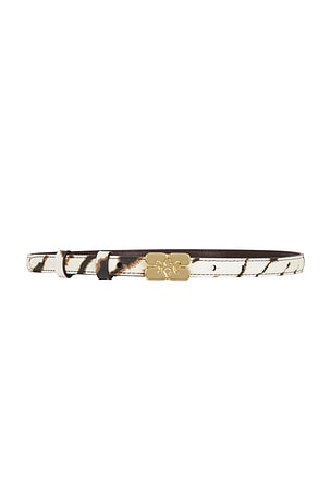 Kat Belt Small Zebra Ganni