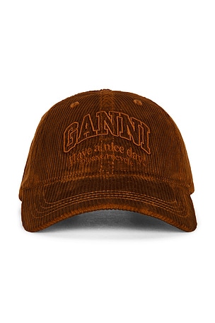 Corduroy Cap Ganni