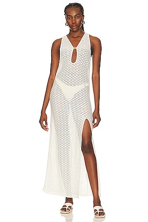 Mesh Lace Maxi Dress
