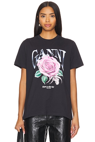 Basic Rose T-Shirt Ganni