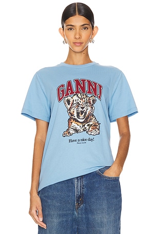 Basic Tiger T-Shirt Ganni