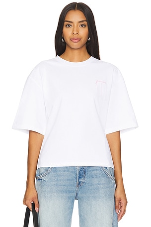 Drop Shoulder T-shirt Ganni