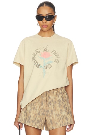 Future Heavy Jersey Oversized T-shirt Ganni