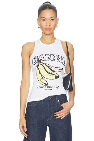 CAMISETA TIRANTES TANK Ganni