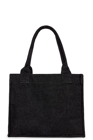 Ganni Large Easy Shopper in Black