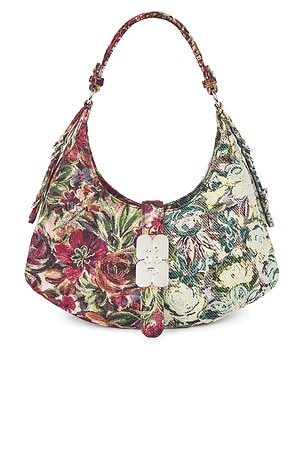 Kat Small Tapestry Shoulder Bag Ganni