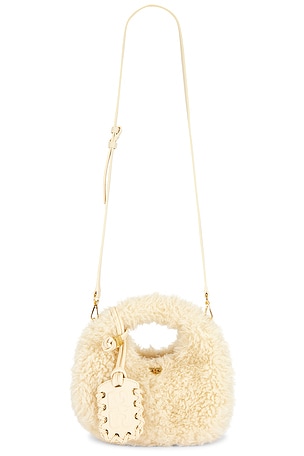 Mini Fur Hobo Bag Ganni