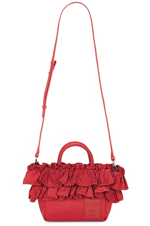 Mini Shopper Ruffle Bag Ganni