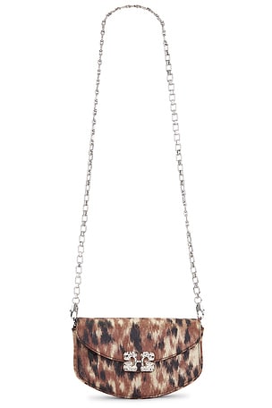 Lulu Wallet On Chain Taffeta Bag Ganni