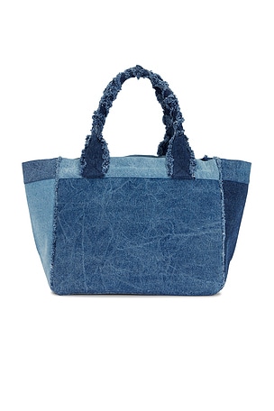 Ganni SAC FOURRE-TOUT TRAPEZE en Bleu