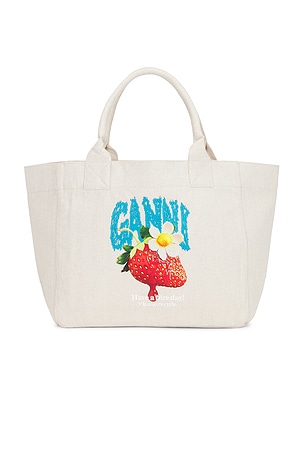 BOLSO TOTE TRAPEZE Ganni