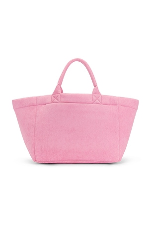 Ganni SAC FOURRE-TOUT SHOPPER en Penk