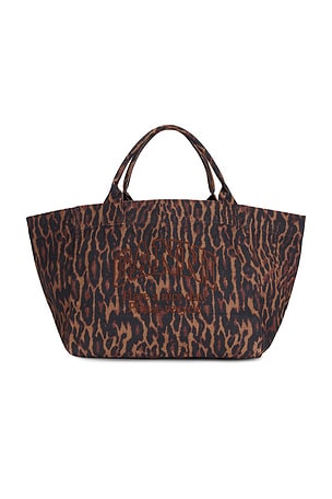 Xxl Easy Shopper Printed Gradient Leo Bag Ganni