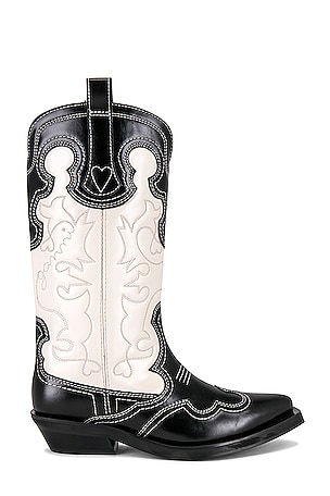 Western Mid Shaft Ganni