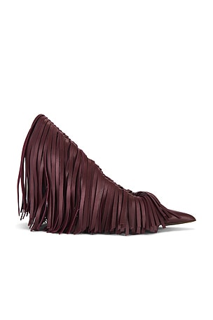 Amelia Fringe Heel GIA BORGHINI