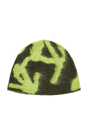 Mohair Burly Runningman Beanie Gramicci
