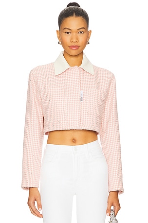 Tweed Crop Jacket GCDS