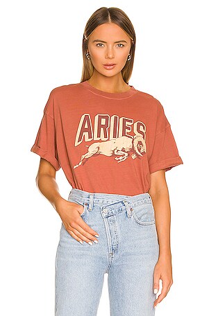 Aries Collegiate Tee Girl Dangerous