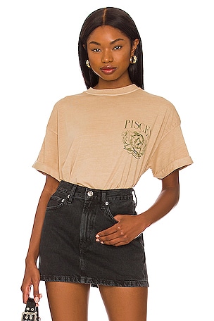 Pisces Collegiate Tee Girl Dangerous