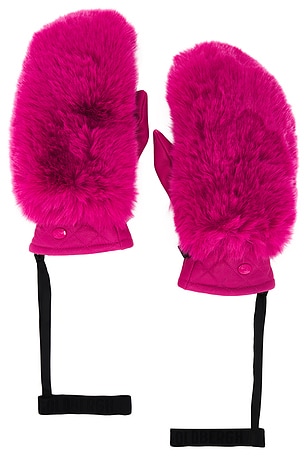 Hill Faux Fur Mittens Goldbergh