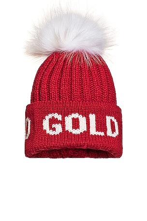 Hodd Faux Fur Beanie Goldbergh