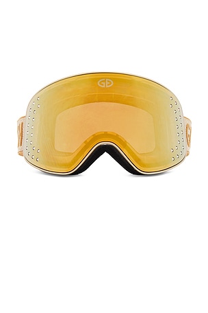 Highlight Frameless Swarovski Crystals Ski Goggle Goldbergh