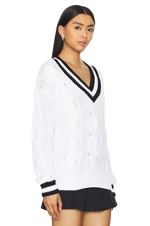 Goldbergh Cable Sweater in White