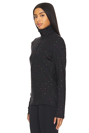 Goldbergh clair Rhinestone Ski Pully in Black