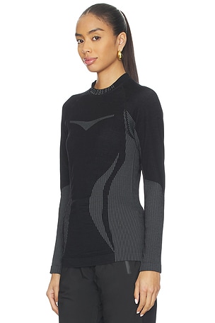 Goldbergh Slick Baselayer Long Sleeve in Black