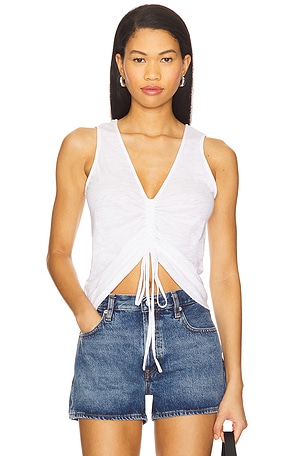 Ruched Summer Top Goldie