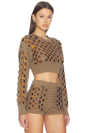GIUSEPPE DI MORABITO Sweater in Brown