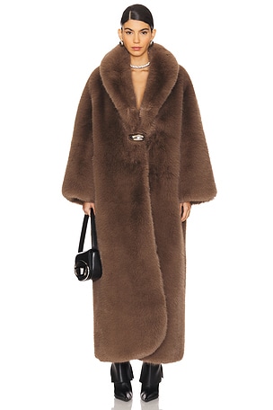 Faux Fur Coat GIUSEPPE DI MORABITO