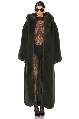 Faux Fur Coat GIUSEPPE DI MORABITO