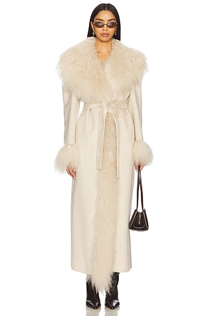 Fur Trenchcoat GIUSEPPE DI MORABITO