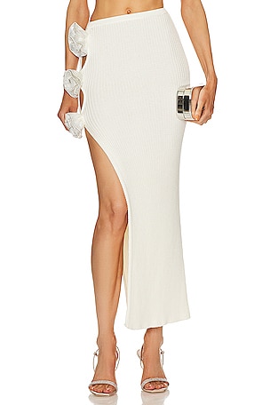 Side Cut-out Midi Skirt GIUSEPPE DI MORABITO