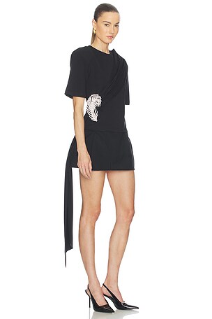 GIUSEPPE DI MORABITO T-shirt in Black. Size XS. Also
