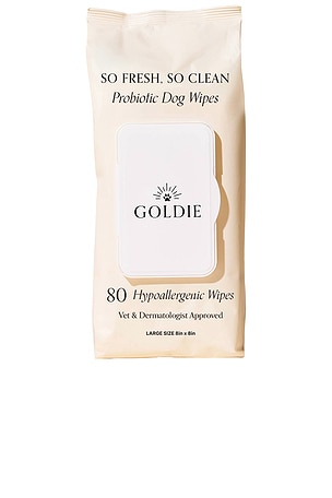 So Fresh, So Clean Probiotic Wipes Goldie Dog Essentials