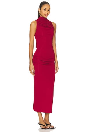 Geel Hugo Dress in Wine