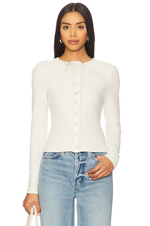 Jane Cardigan Geel