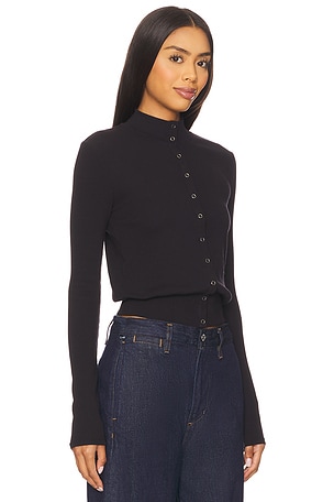 Geel Martin Cardigan in Black