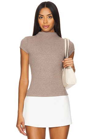 Gem Cap Sleeve TopGeel$87NEW