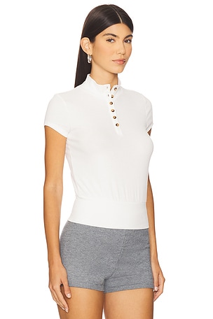 Geel Jasper Tee in White