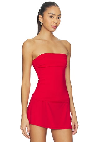 Geel x REVOLVE Mila Tube Top in Red