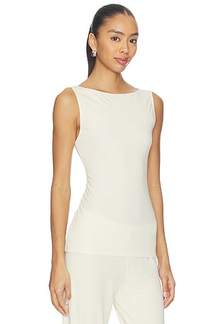 Geel Piper Top in Cream