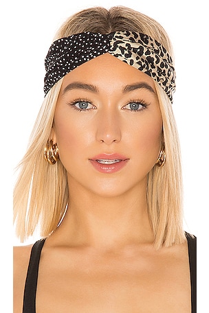 Genie by Eugenia Kim Penny Headband in Leopard | REVOLVE display picture 3