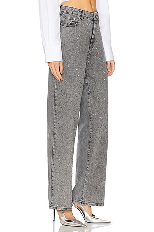 Gestuz Zauma High Waisted Jeans in Grey